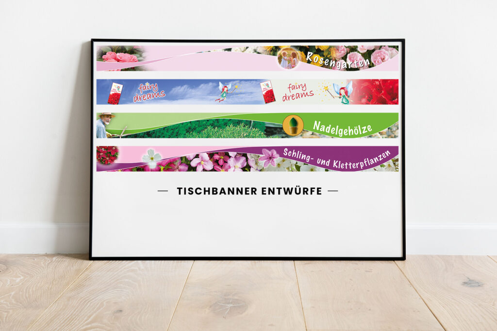 Tischbanner
